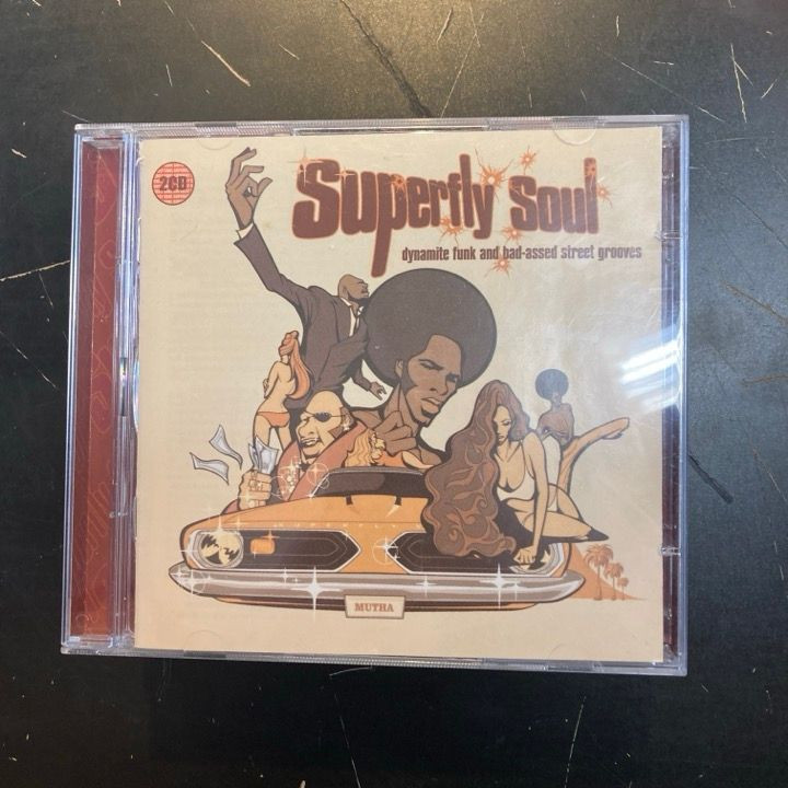 V/A - Superfly Soul (Dynamite Funk And Bad-Assed Street Grooves) 2CD (VG+-M-/M-)